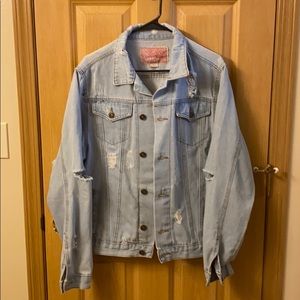 Brooklyn Cloth weathered denim jacket